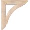 Ekena Millwork Thorton Slat Smooth Bracket w/ Offset Brace, Douglas Fir, 7 1/2"W x 34"D x 38"H BKT0806X34X38THR06SDF - alternate 2
